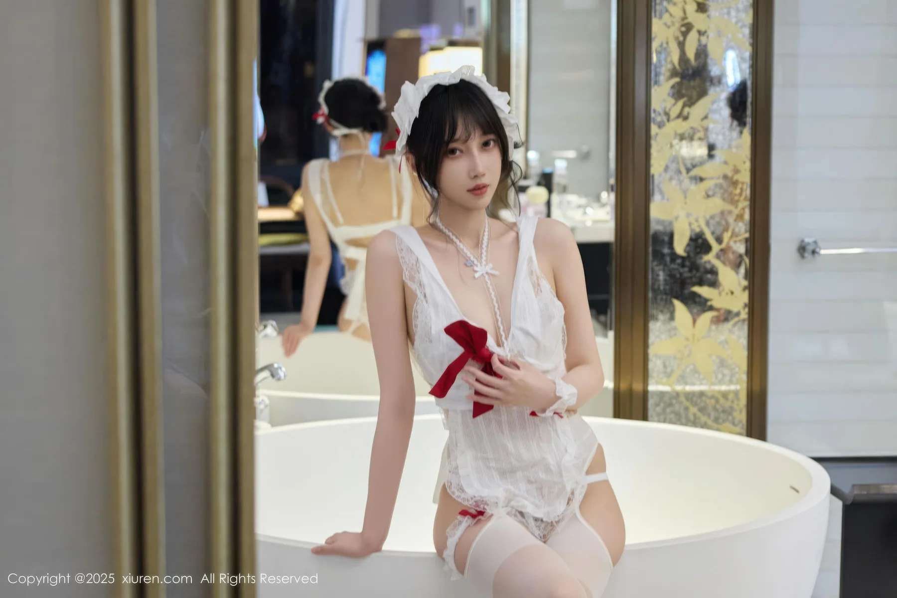 XiuRen 秀人 No.10827 玥儿玥er 萝莉女仆装扮 - 9