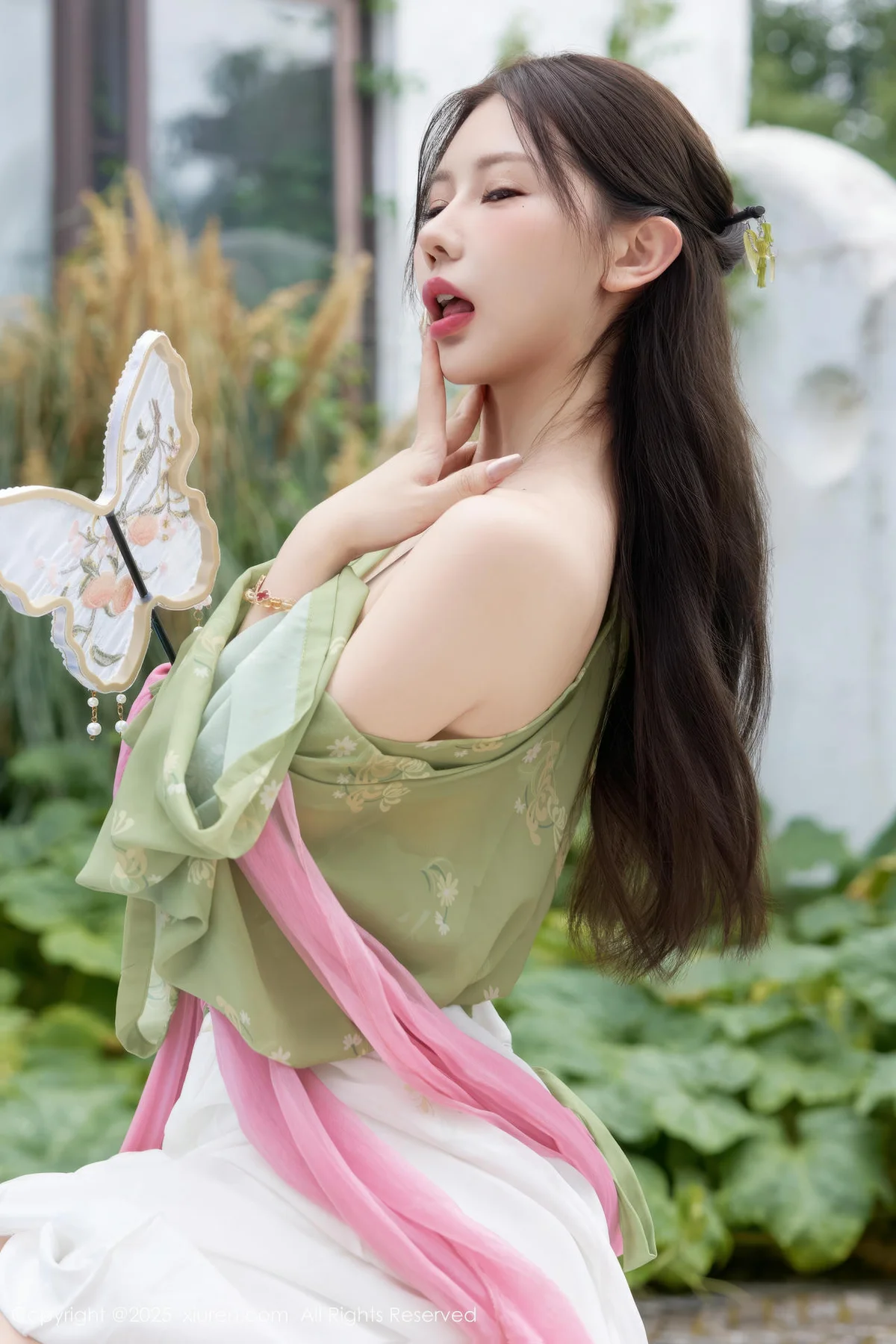 XiuRen 秀人 No.10834 尹甜甜sunny 中秋主题拍摄汉服装扮 - 6