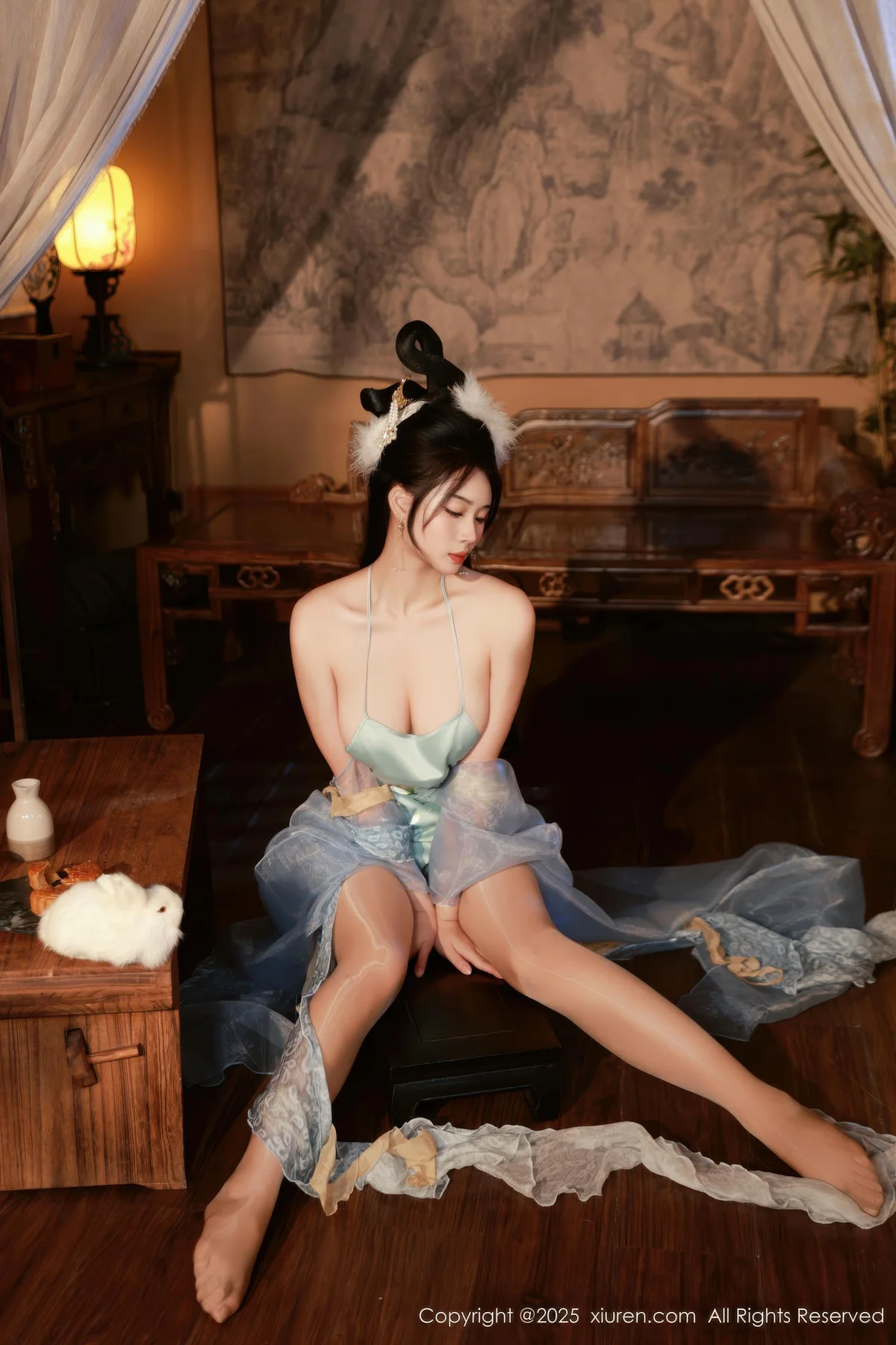 XiuRen 秀人 No.10835 南乔 中秋主题汉服装扮 - 6