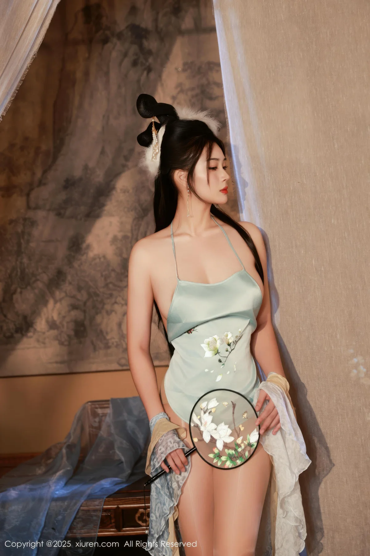 XiuRen 秀人 No.10835 南乔 中秋主题汉服装扮 - 5