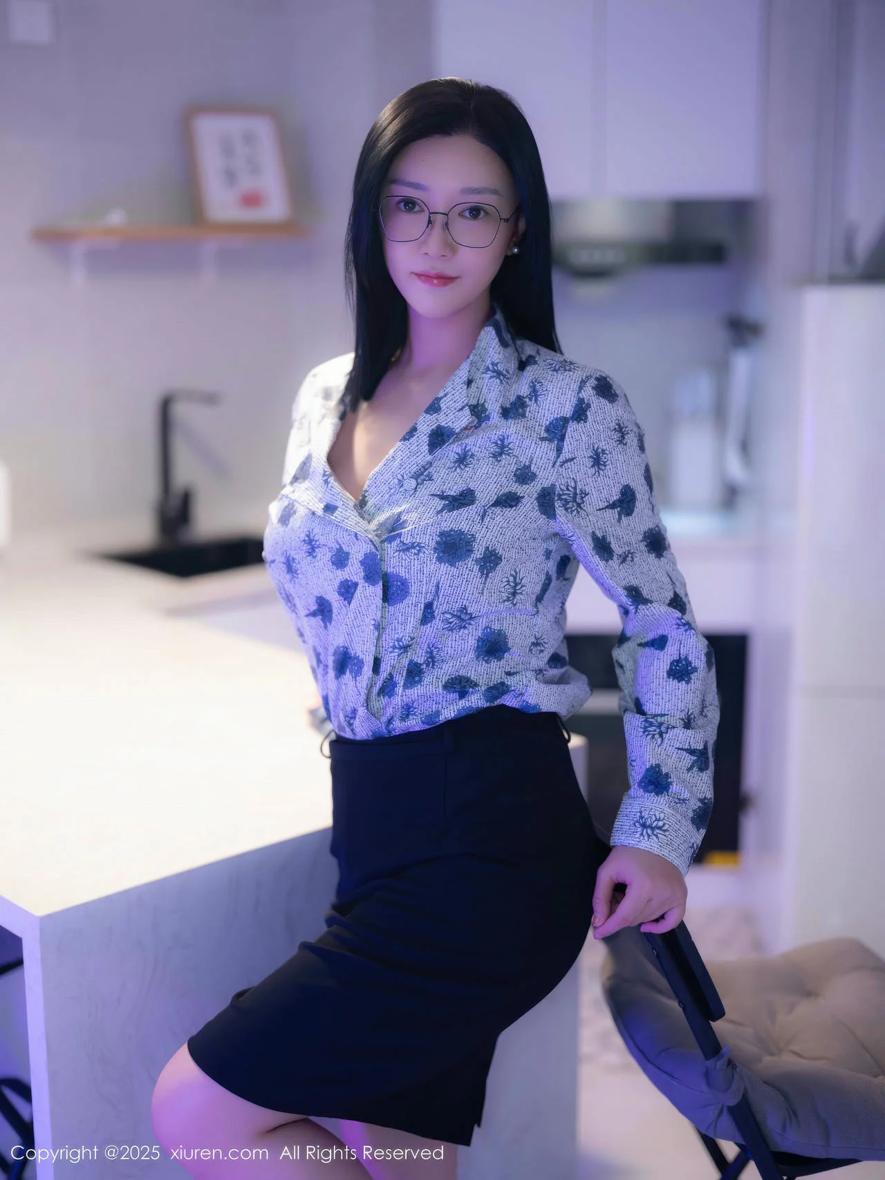 XiuRen 秀人 No.10866 软情空姐爆乳连体衣制服 - 2