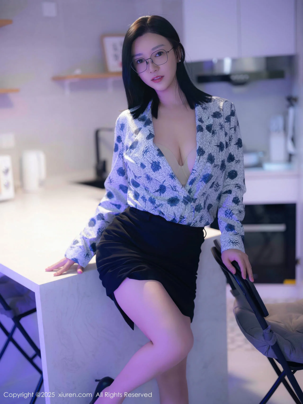 XiuRen 秀人 No.10866 软情空姐爆乳连体衣制服 - 7