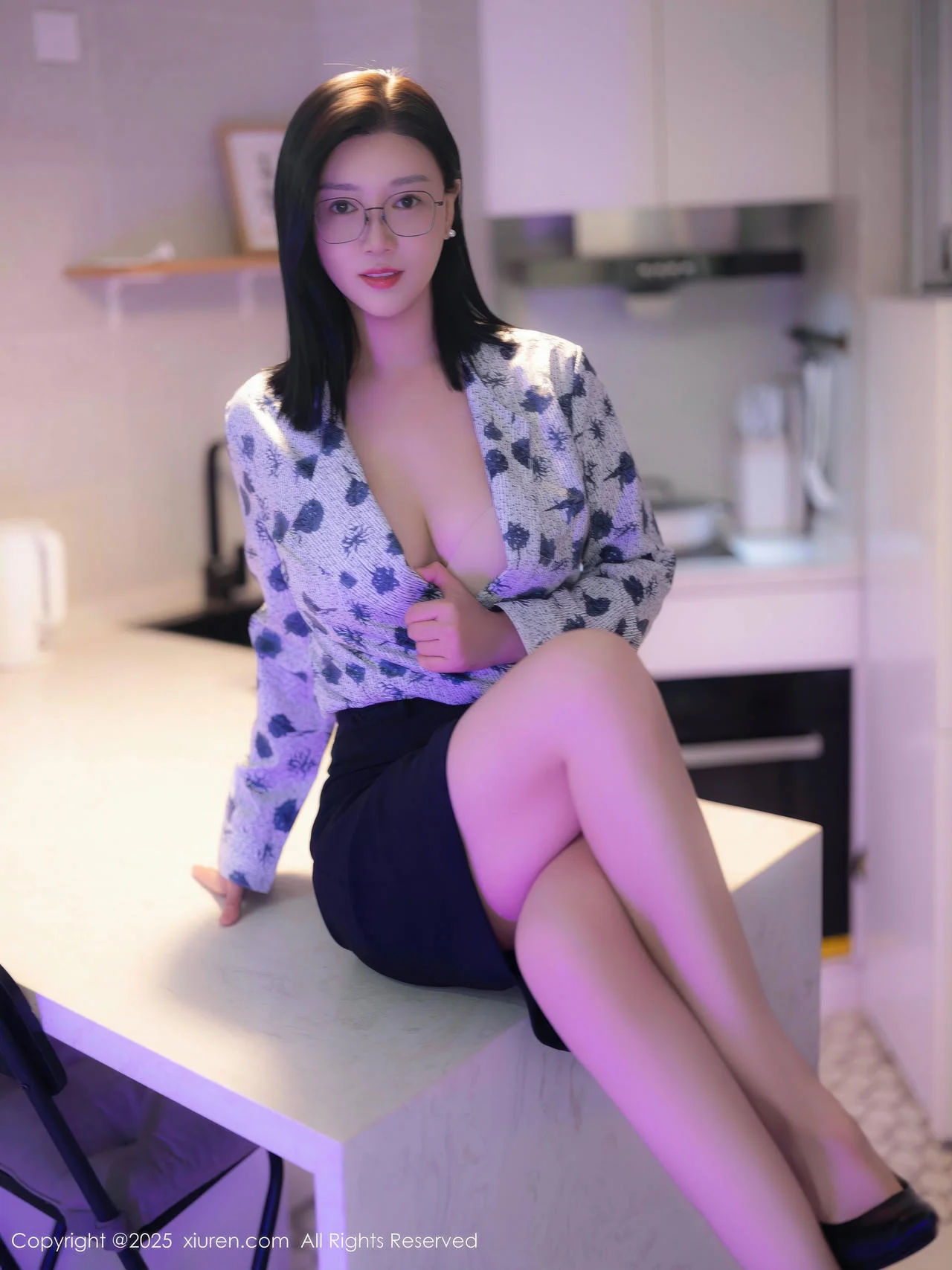 XiuRen 秀人 No.10866 软情空姐爆乳连体衣制服 - 5