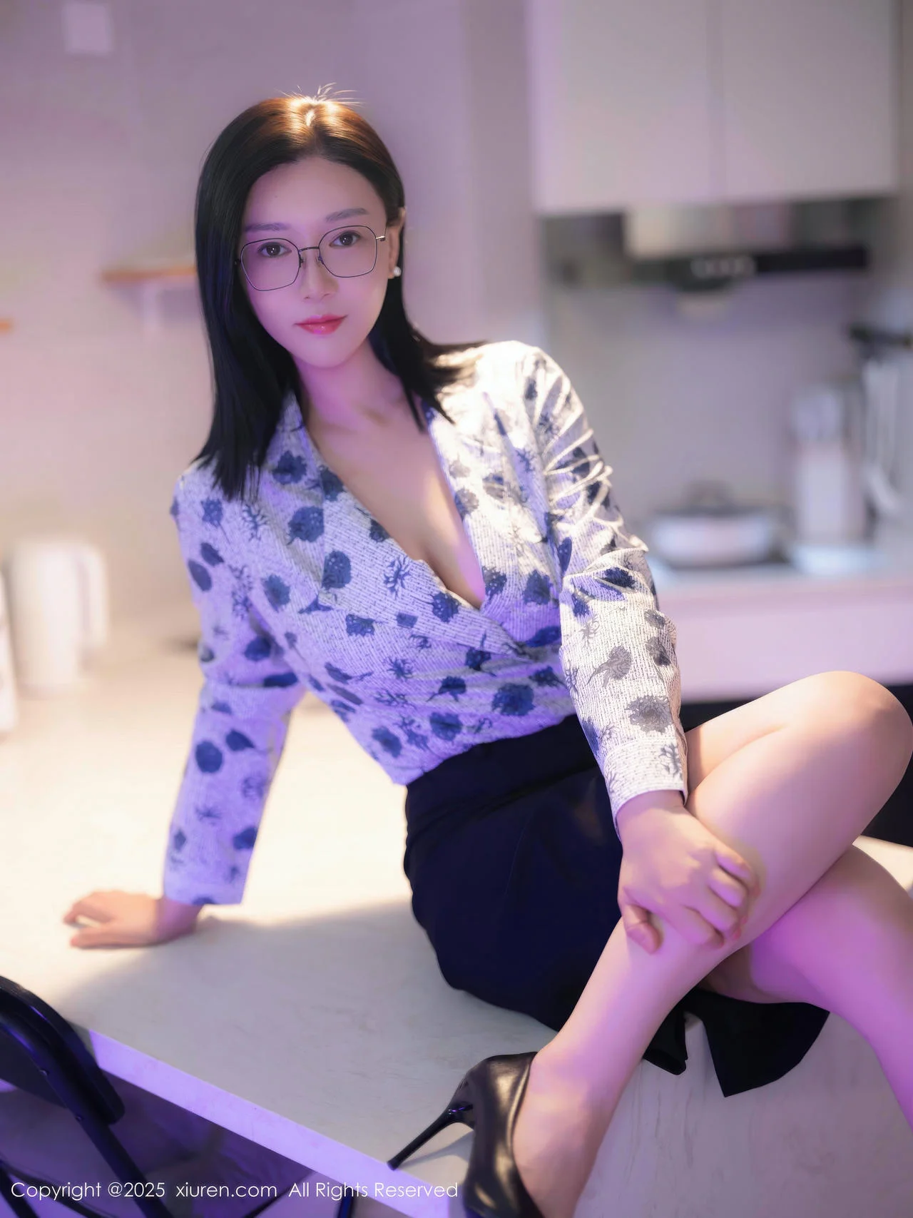 XiuRen 秀人 No.10866 软情空姐爆乳连体衣制服 - 9