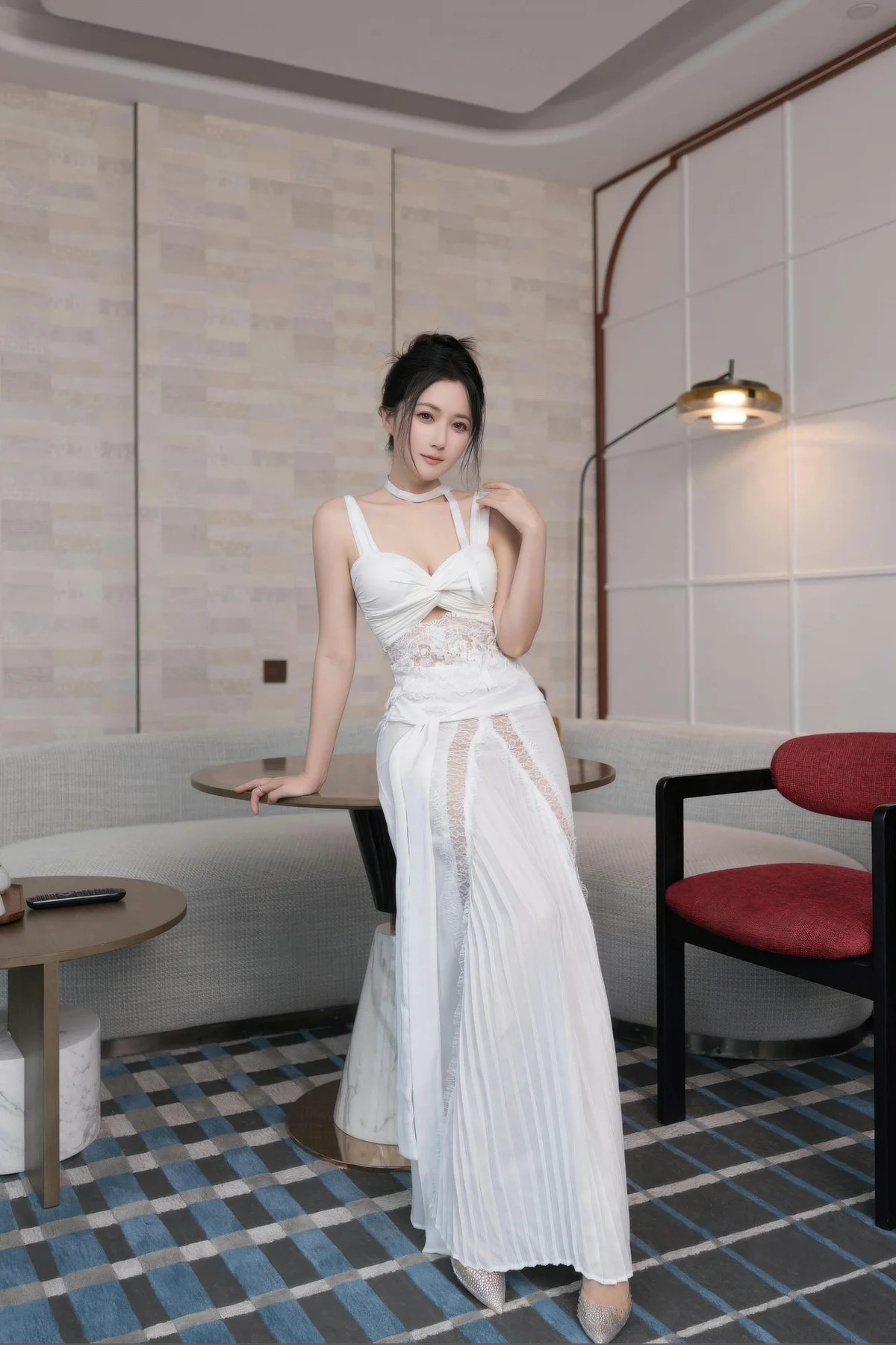 XiuRen 秀人 No.10911 鱼子酱Fish 长裙婀娜动人 - 1