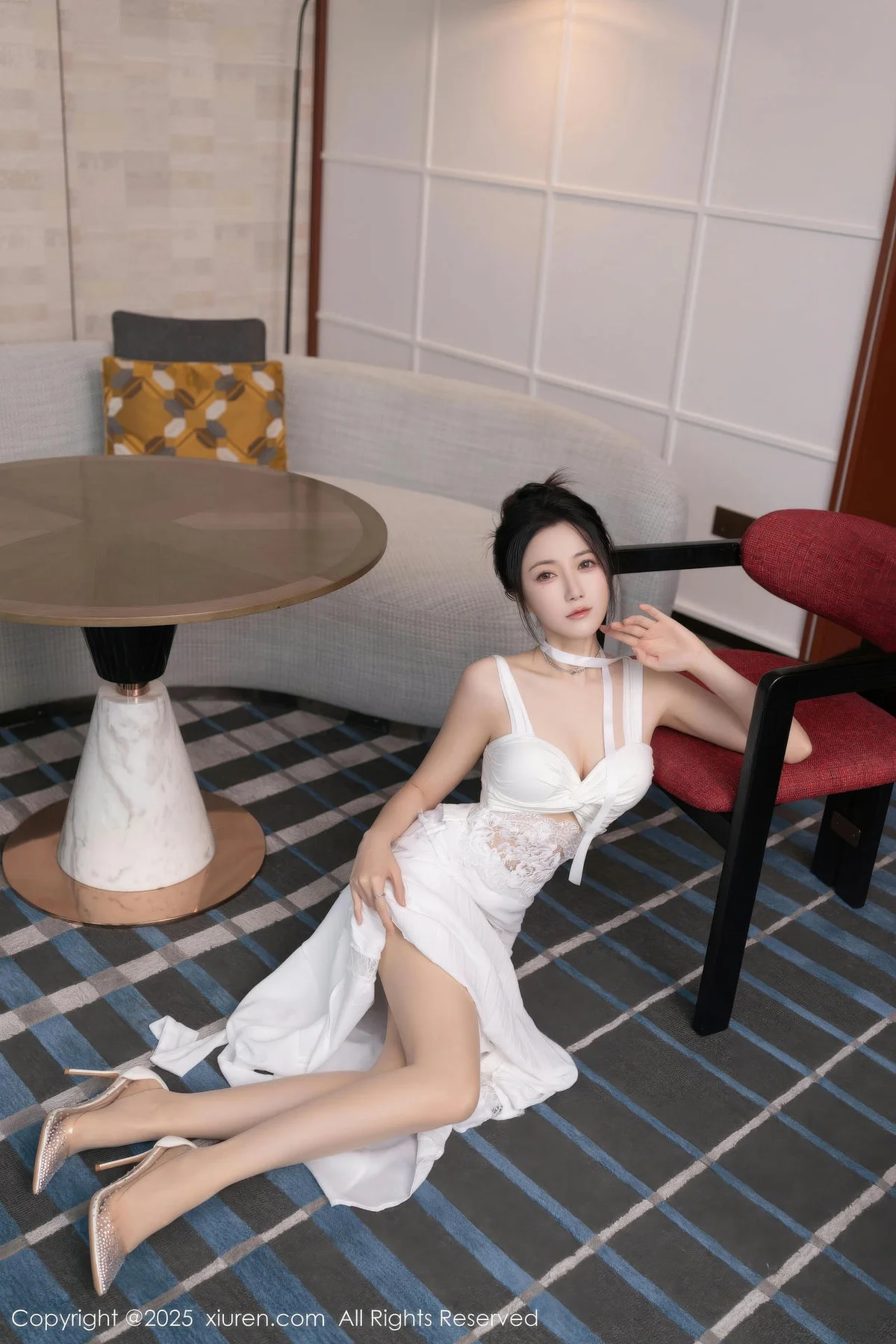 XiuRen 秀人 No.10911 鱼子酱Fish 长裙婀娜动人 - 1