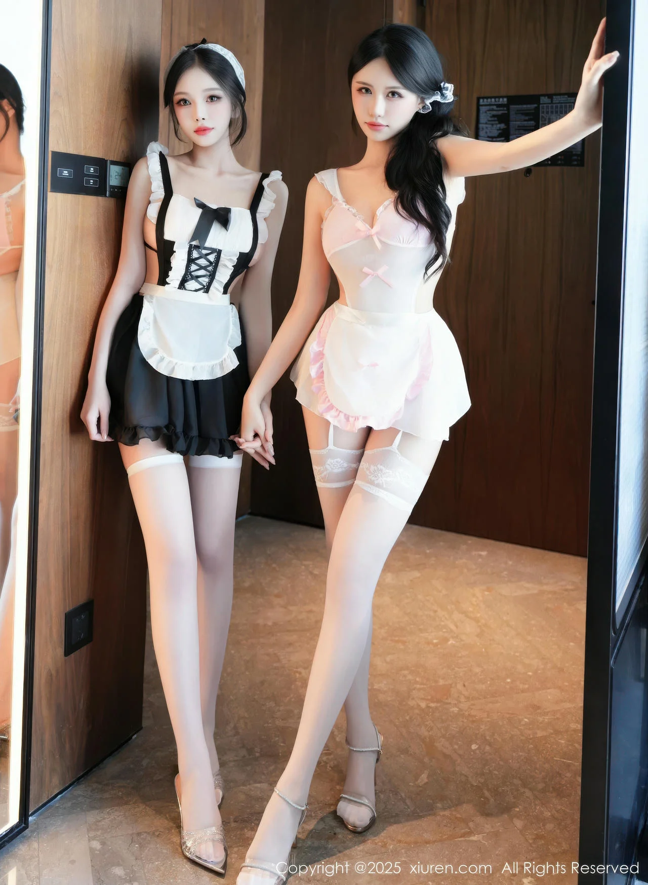 XiuRen 秀人 No.10961 shelly诗莉吖 两位大美女高挑曼妙身姿 - 1