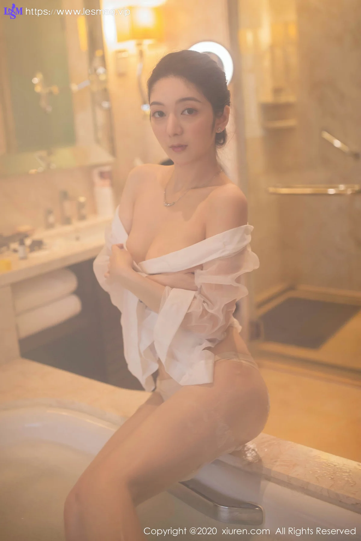 XiuRen 秀人 No.2063 浴室主题写真 Angela小热巴 - 8