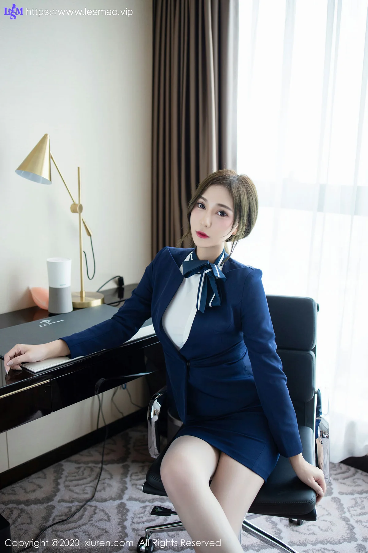 XiuRen 秀人 No.2221 Lavinia肉肉 性感制服写真 - 9