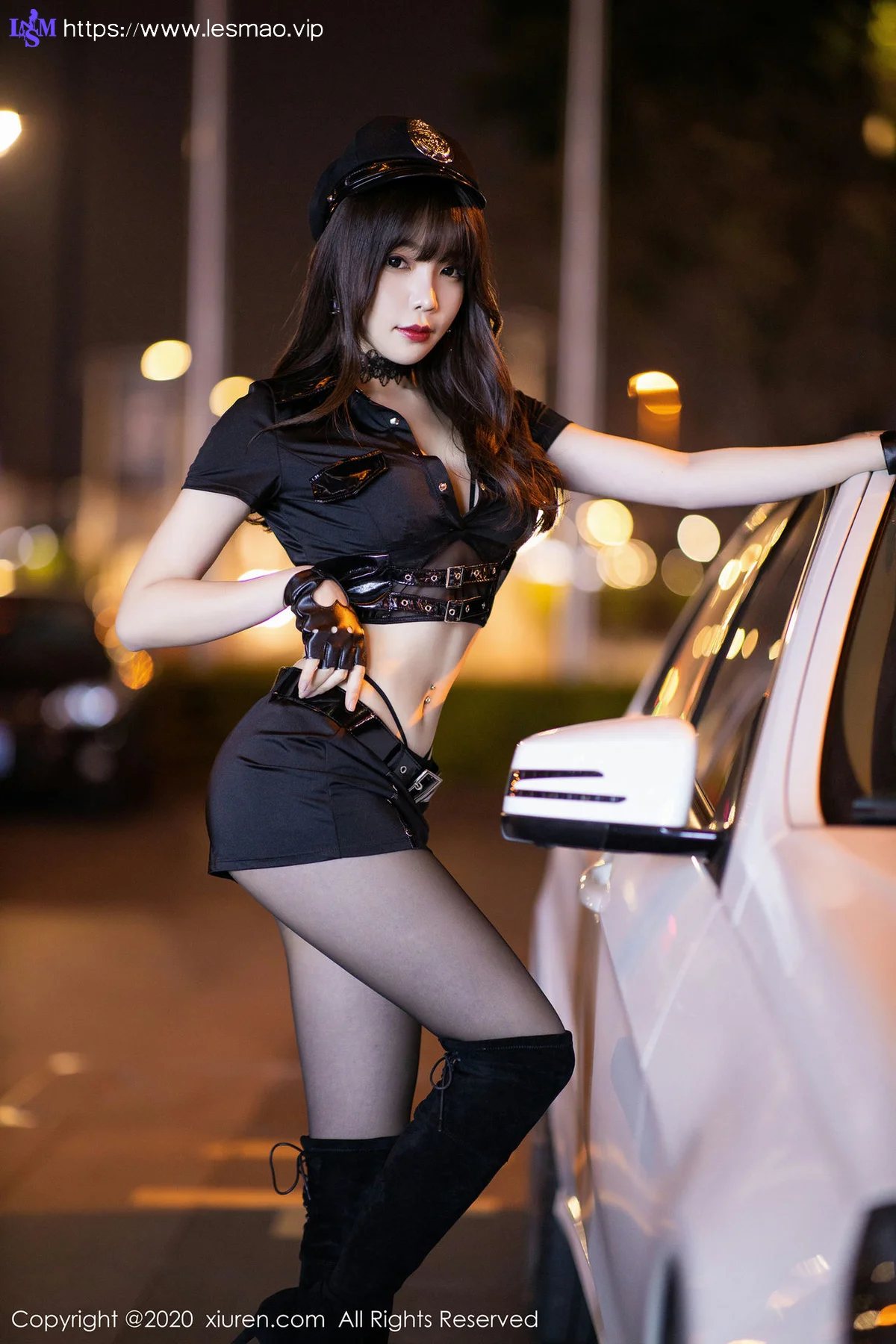 XiuRen 秀人 No.2226 女警制服 芝芝 性感私房写真 - 1