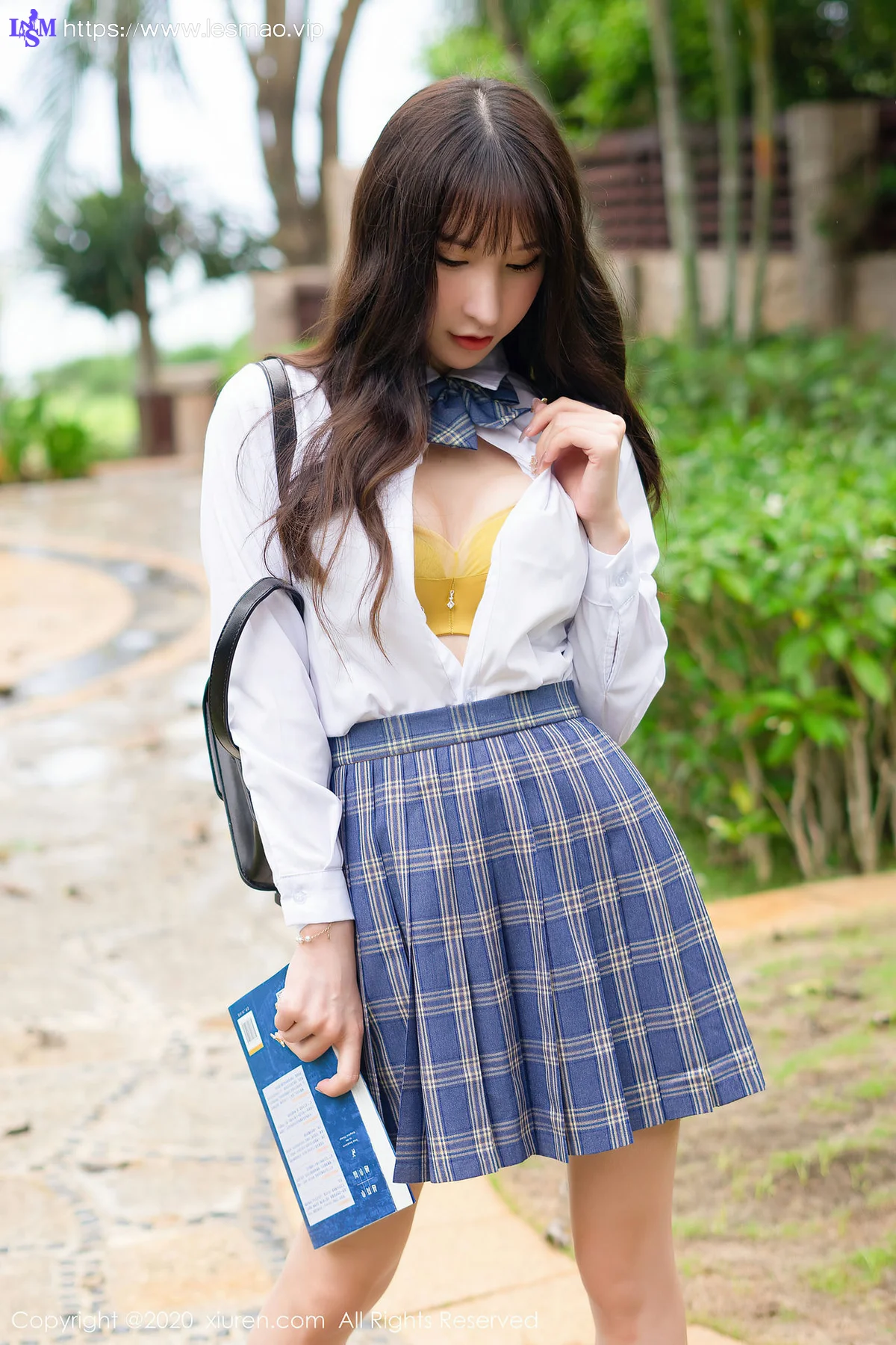 XiuRen 秀人 No.2290 学生校服 周于希sandy 清纯学妹 - 2