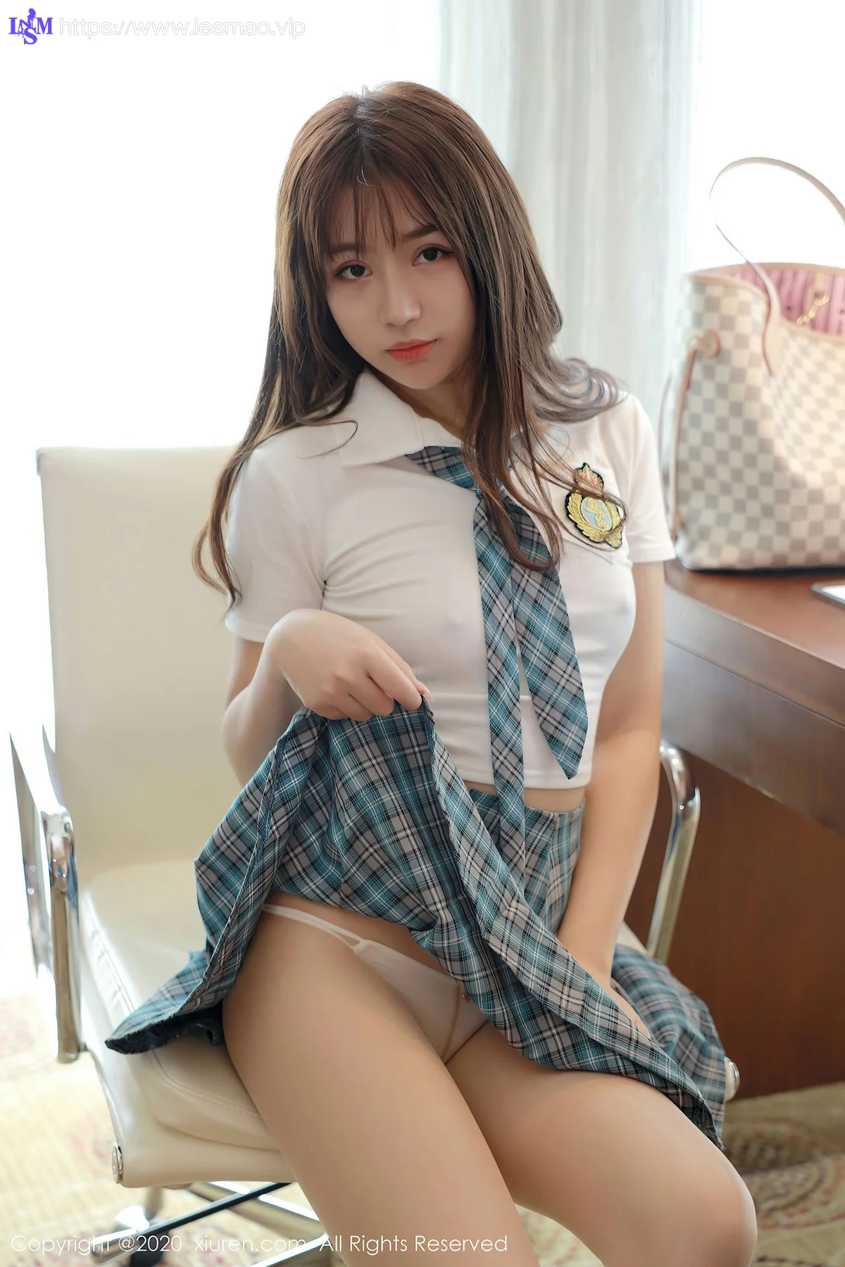 XiuRen 秀人 No.2291 梦梵 制服girl清纯学妹 - 2