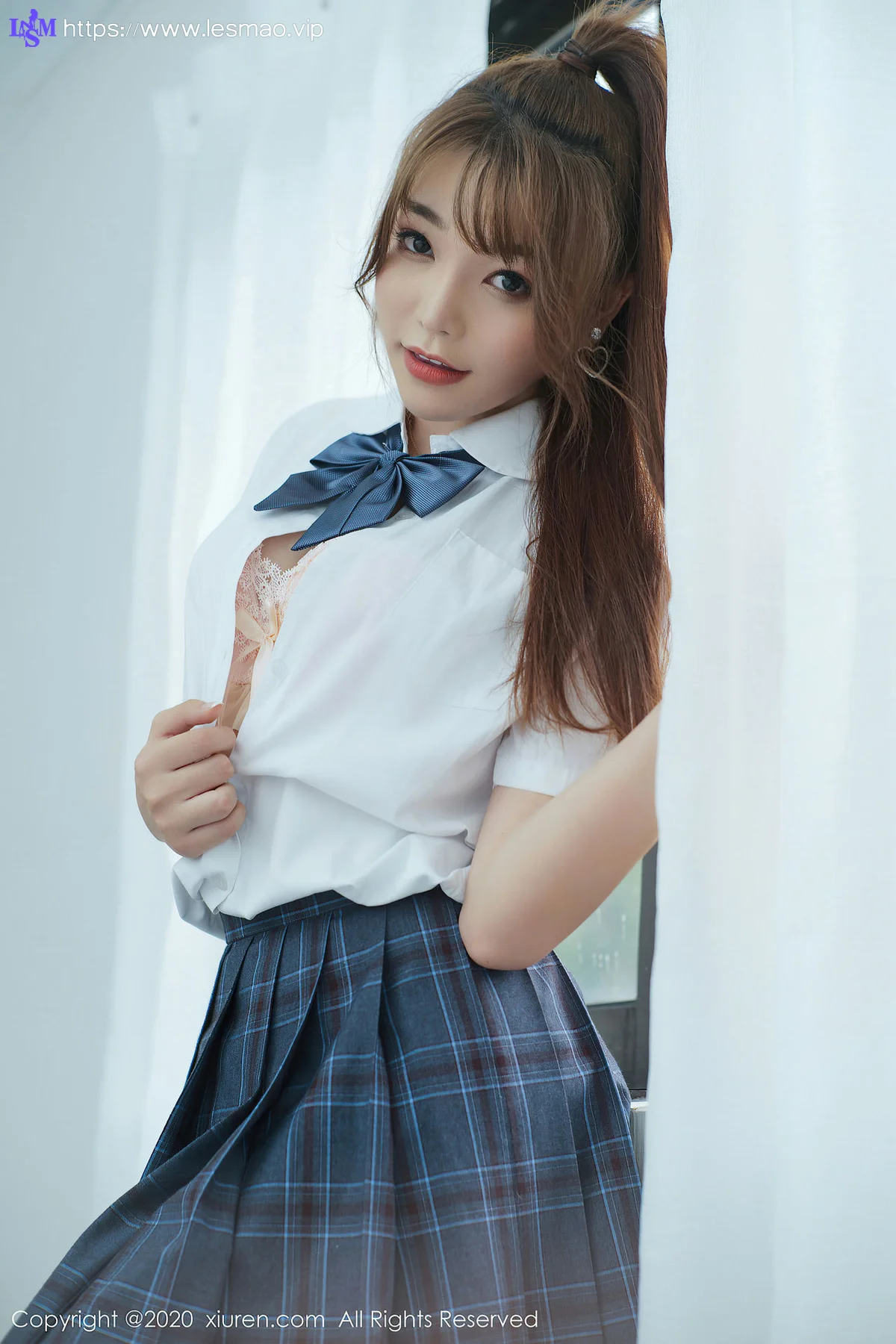 XiuRen 秀人 No.2502  jk制服系列 芝芝booty - 6