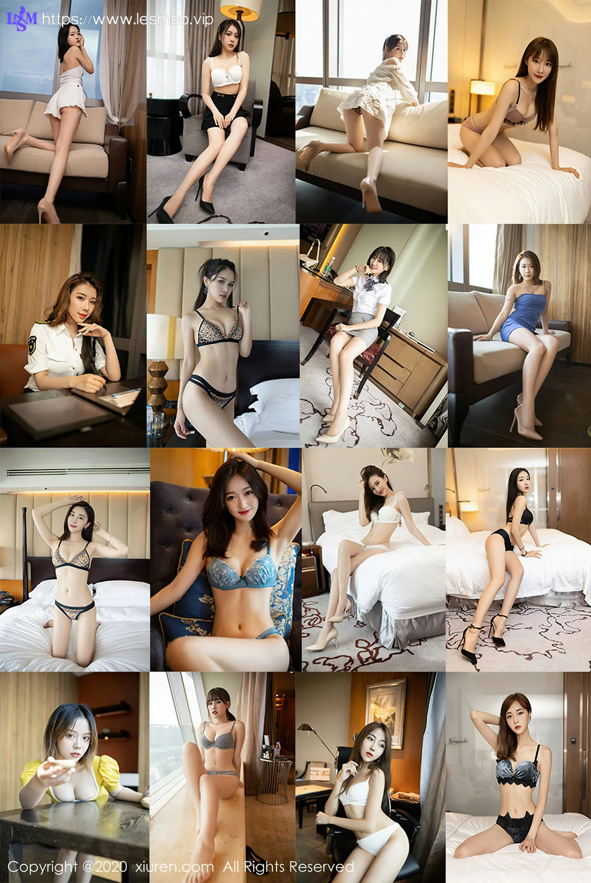 XiuRen 秀人 No.2617  18位新模特model 模特合辑 - 1