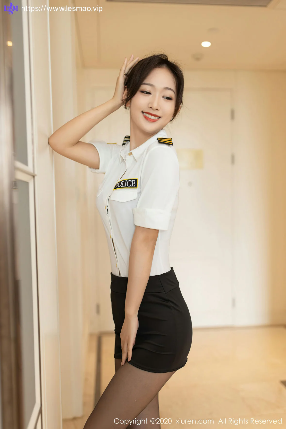 XiuRen 秀人 No.2720 警花搜查官制服 唐安琪 - 1