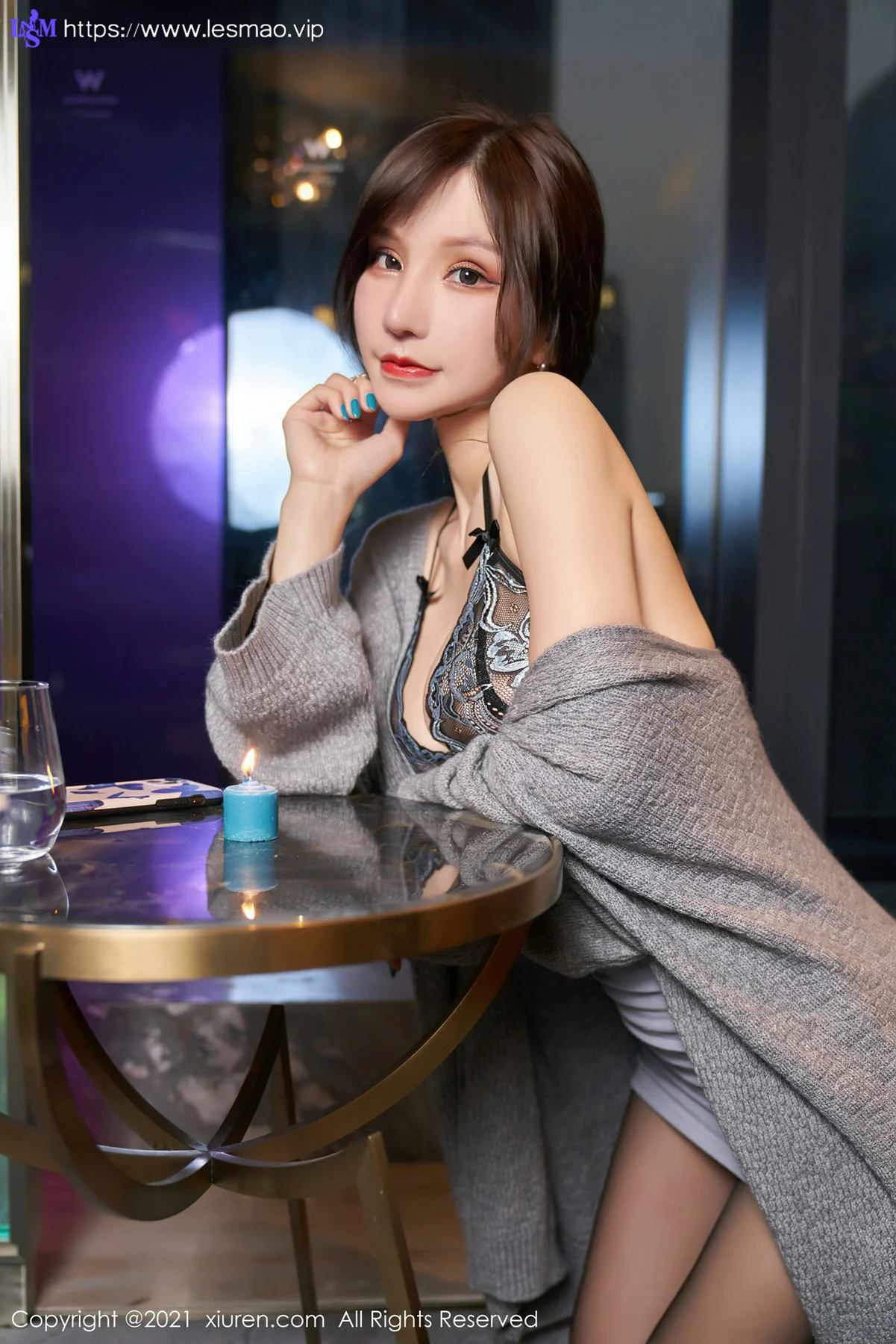XiuRen 秀人 No.3288 透的镂空服饰 周于希Sandy 薄性感写真 - 2