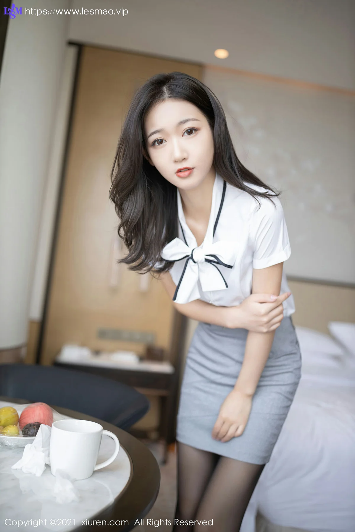 XiuRen 秀人 No.3307  酒店宾客服务 唐安琪 系列写真 - 5