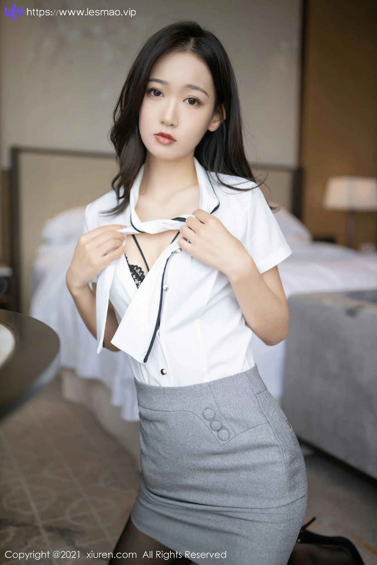 XiuRen 秀人 No.3307 酒店宾客服务 唐安琪 系列写真 - 3
