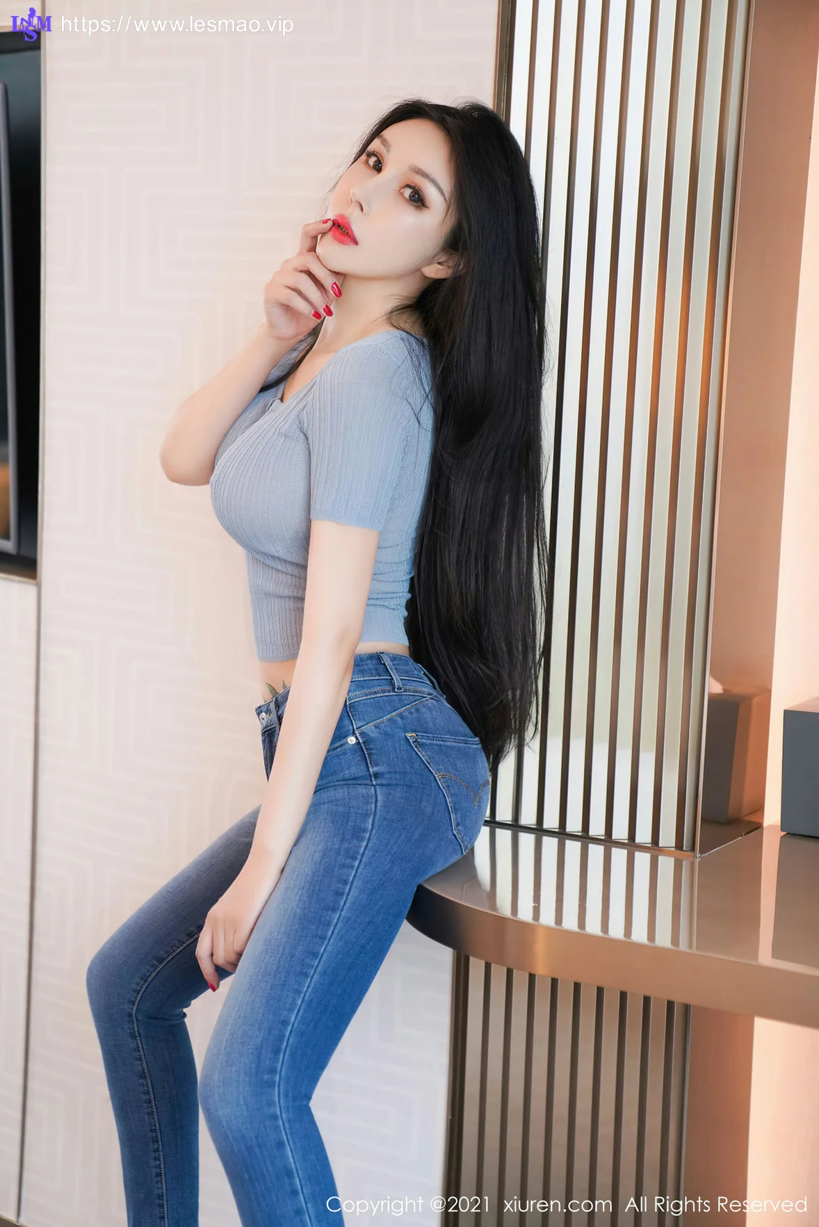 XiuRen 秀人 No.3580 轻透服饰 田冰冰 性感写真3 - 9