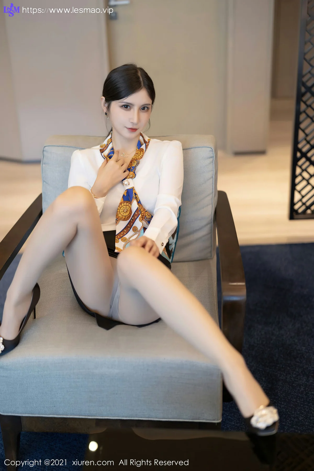 XiuRen 秀人 No.3921 小蛮妖 空姐制服 - 2