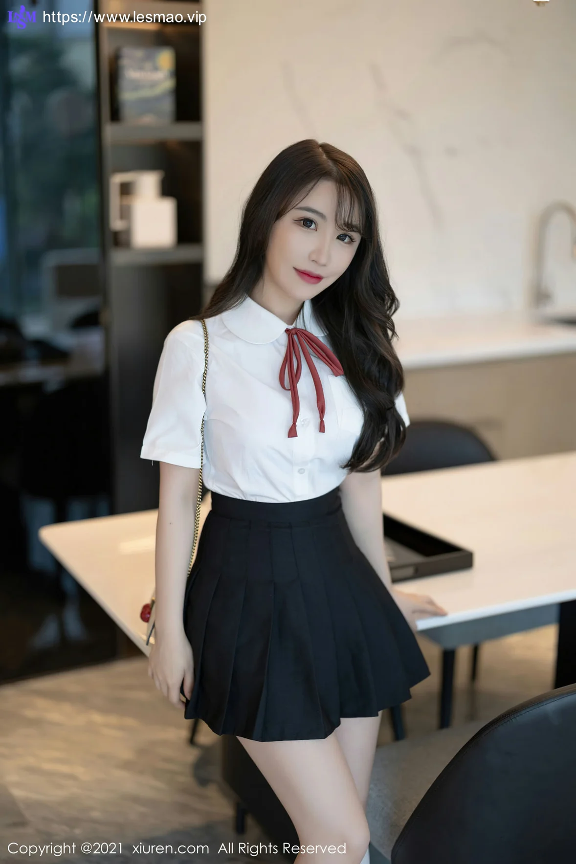 XiuRen 秀人 No.3960 绯月樱 学生制服 - 2