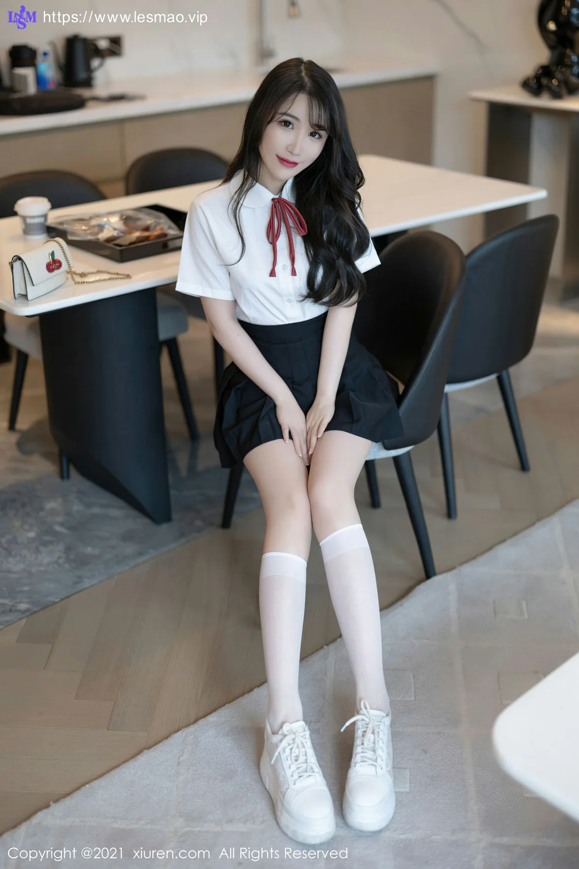 XiuRen 秀人 No.3960 绯月樱 学生制服 - 6