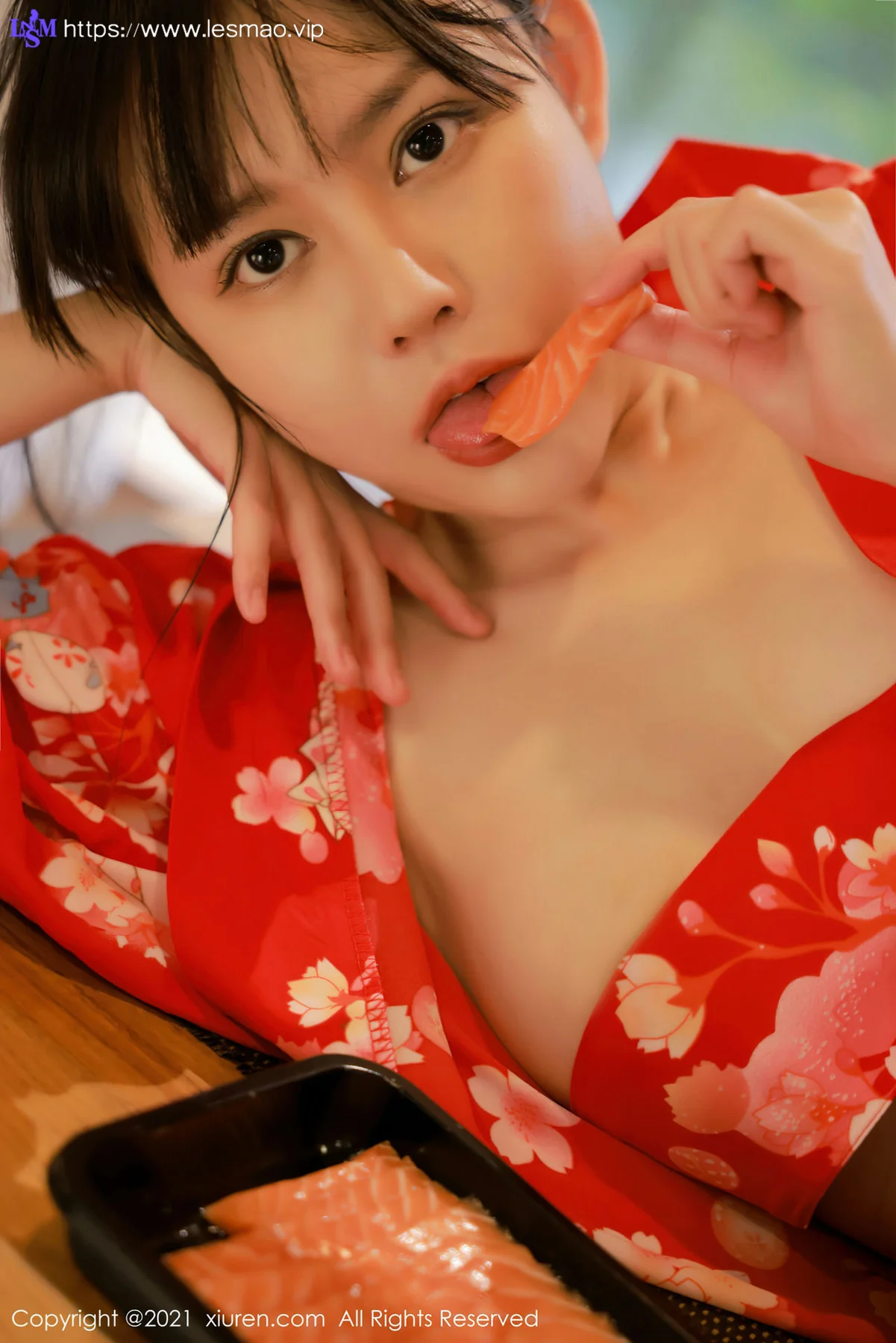 XiuRen 秀人 No.4063 新人模特和服系列 韩希蕾 首套写真 - 10