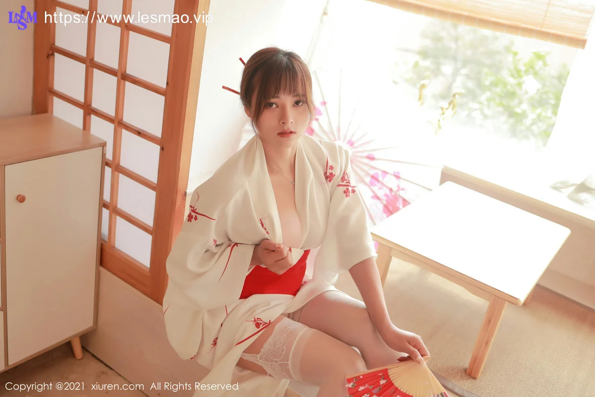 XiuRen 秀人 No.4165 日式和服系列 奈沐子 性感写真 - 6