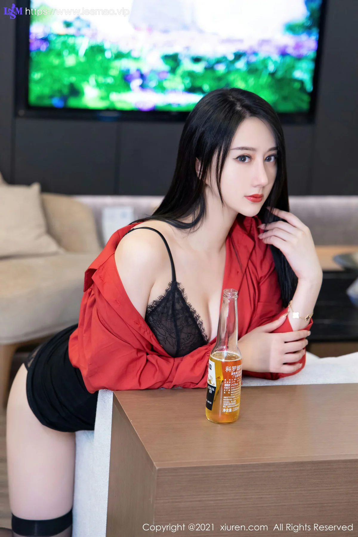 XiuRen 秀人 No.4253 黑丝OL 苏小曼babyface 性感写真 - 9