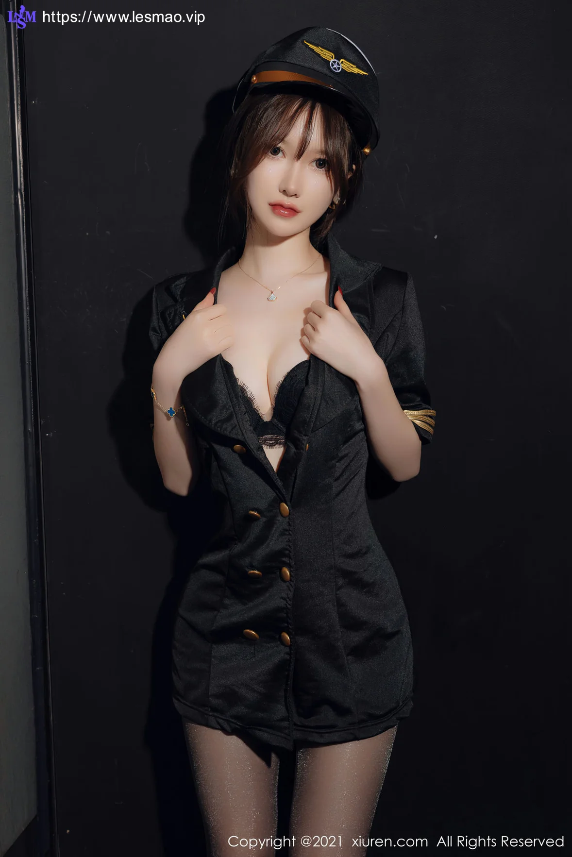 XiuRen 秀人 No.4355 空军制服 美桃酱 性感拍写真33 - 1