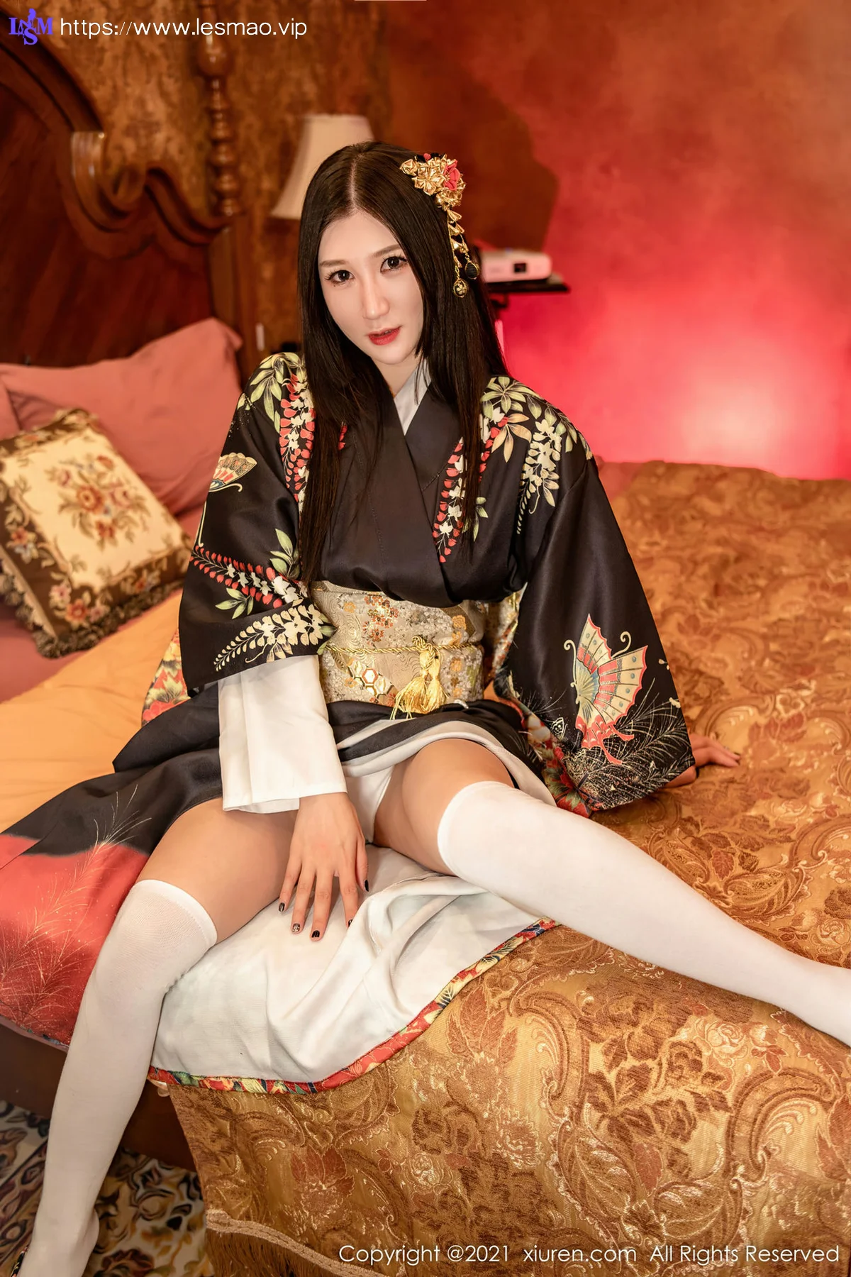 XiuRen 秀人 No.4386 肉感御姐 顾乔楠Cora 性感写真 - 7