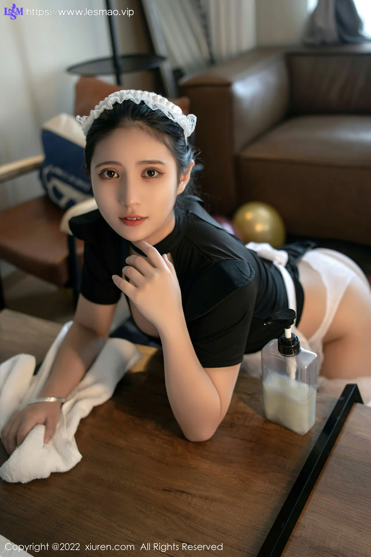 XiuRen 秀人 No.4554 小女仆美模 久久Aimee 22年第一弹写真22 - 8