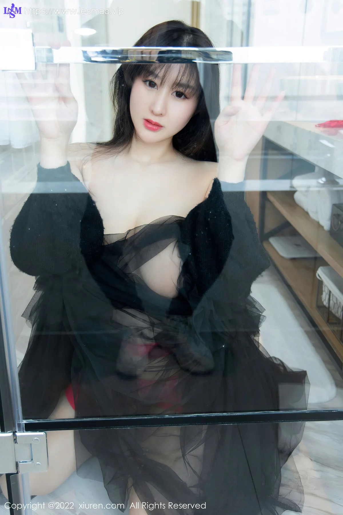 XiuRen 秀人 No.4765 王俪丁小宝贝 透粉色内衣 首套写真3 - 1