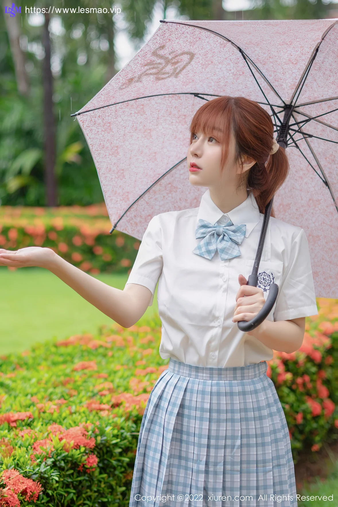 XiuRen 秀人 No.5137 jk格子裙 王雨纯 性感写真1 - 3