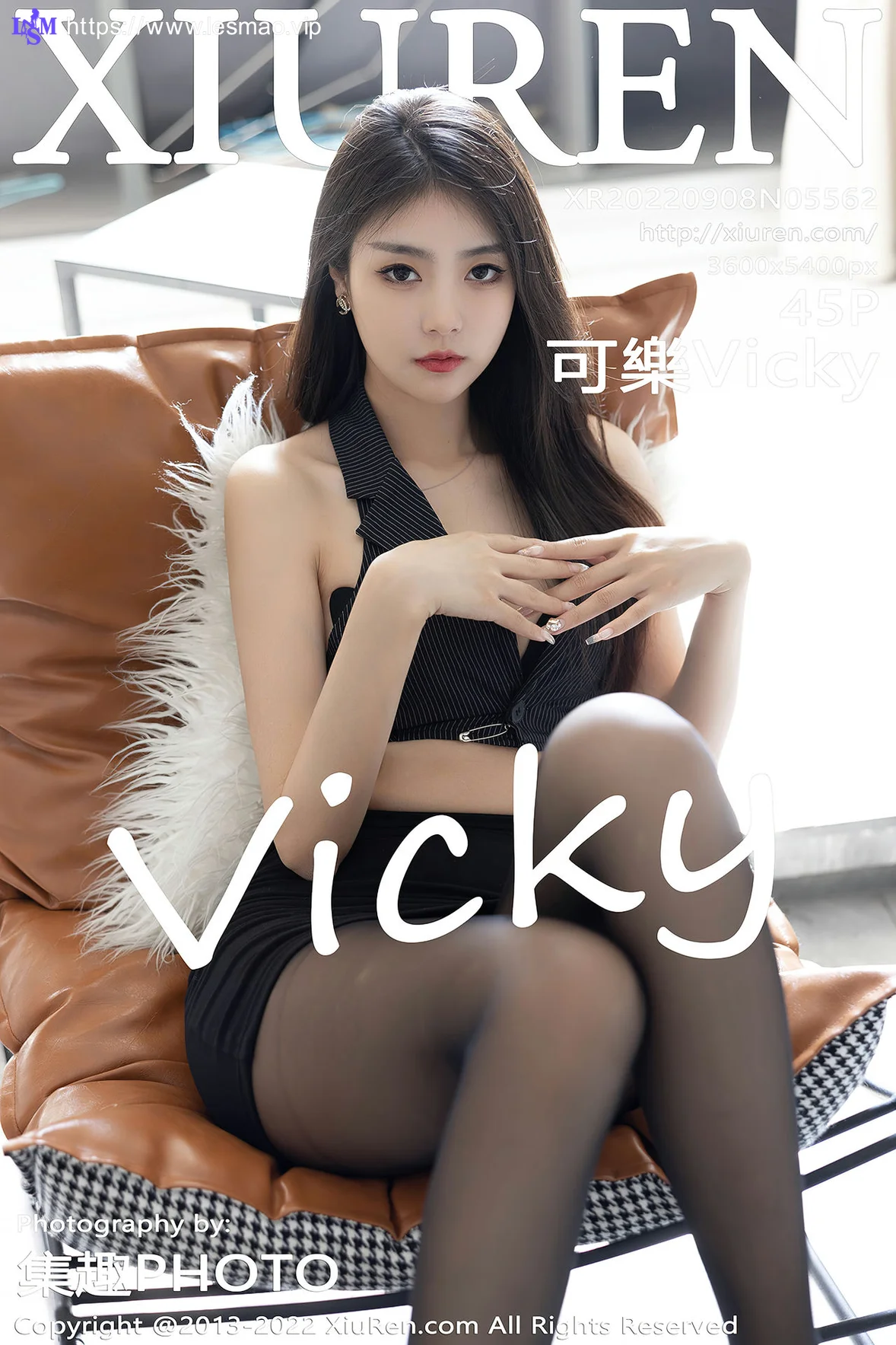 XiuRen 秀人 No.5562 黑丝短裙 可樂Vicky 性感写真2 - 2