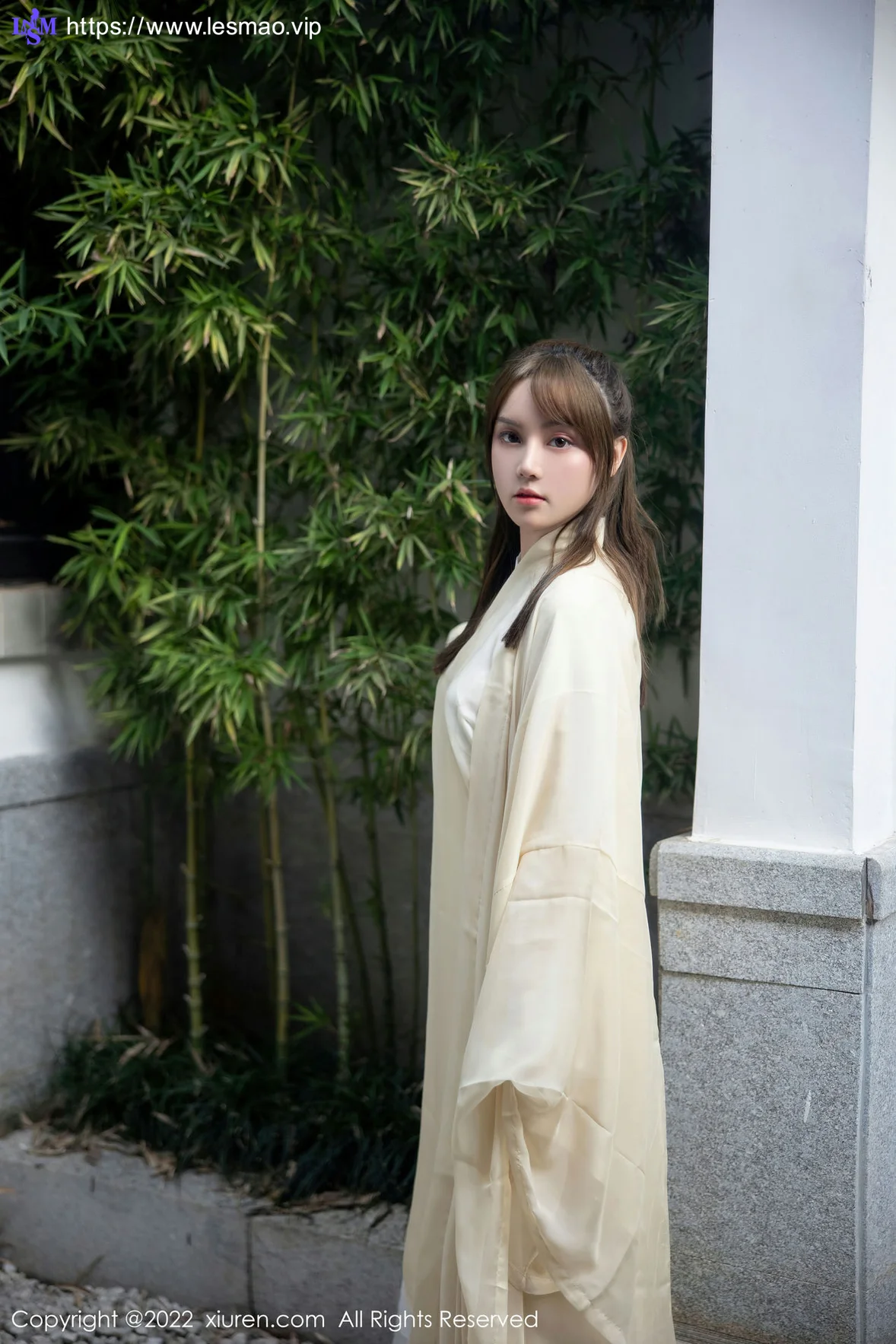 XiuRen 秀人 No.5653 豆瓣酱 白色古装服饰性感写真3 - 4