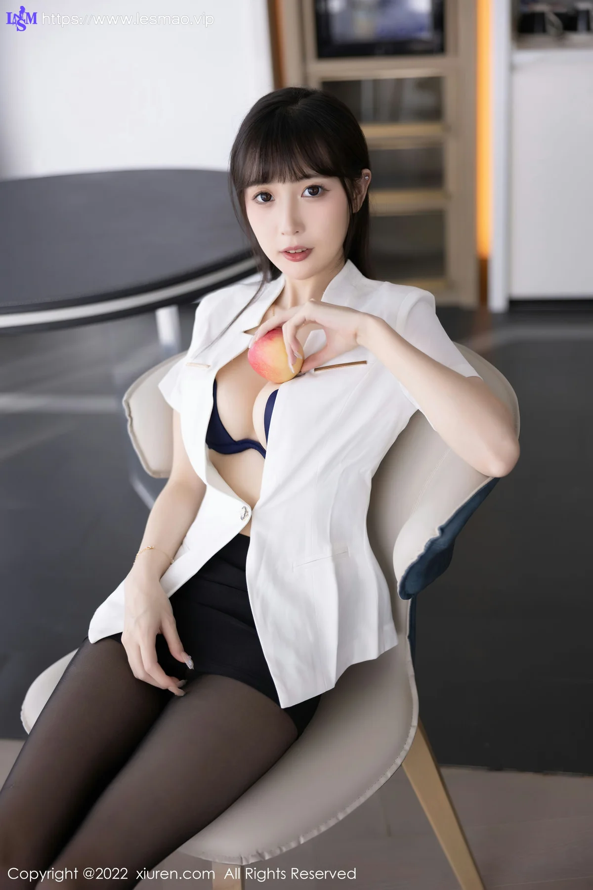 XiuRen 秀人 No.5700 林星阑 黑色短裙性感写真 - 1