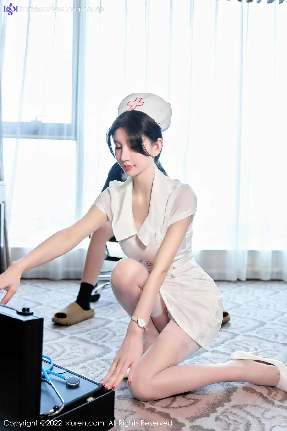 XiuRen 秀人 No.5746  周于希Sally 角色扮演贴身护士成都珠海心愿旅拍 - 3
