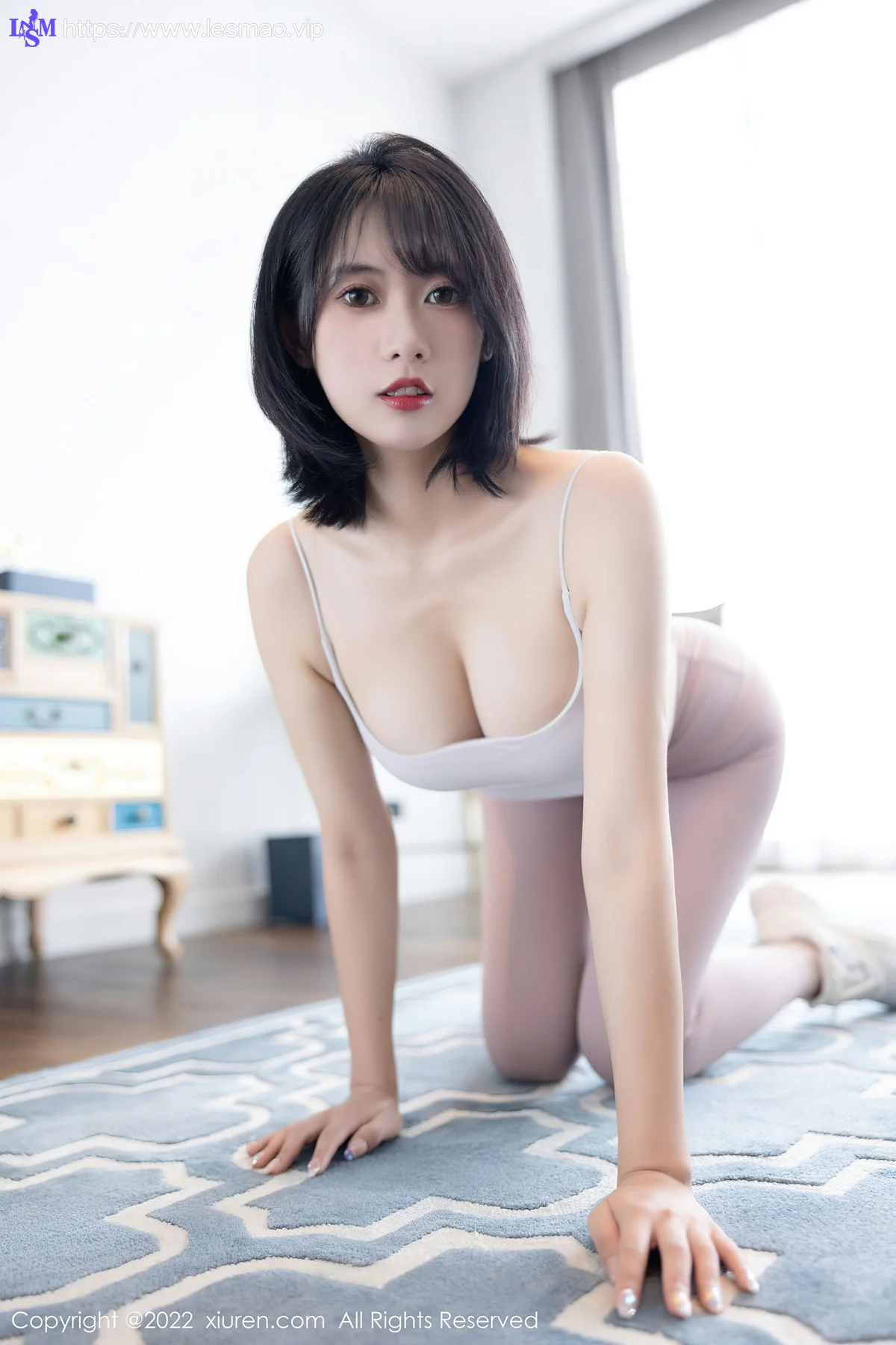 XiuRen 秀人 No.5885 林子瑶 气质短发美女 - 1