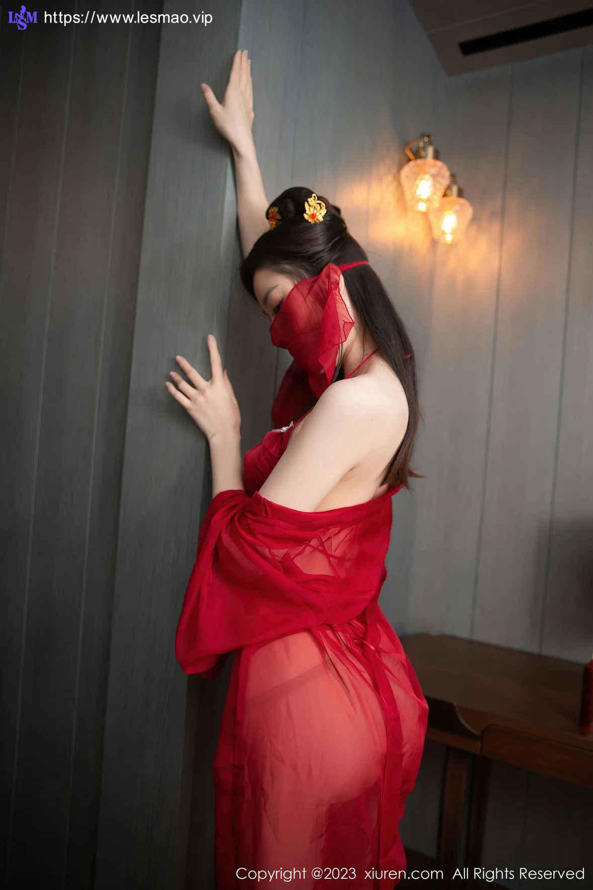 XiuRen 秀人 No.6509 是小逗逗 红色古装服饰性感写真1 - 10