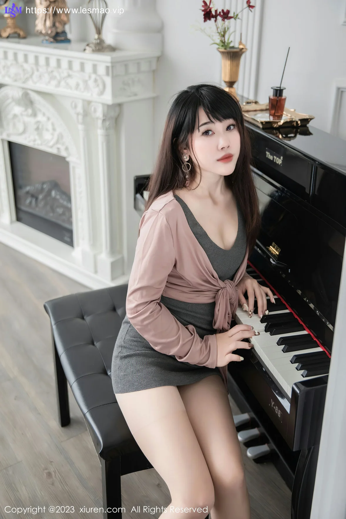 XiuRen 秀人 No.6532 严利娅Yuliya 家庭钢琴师角色扮演写真 - 6