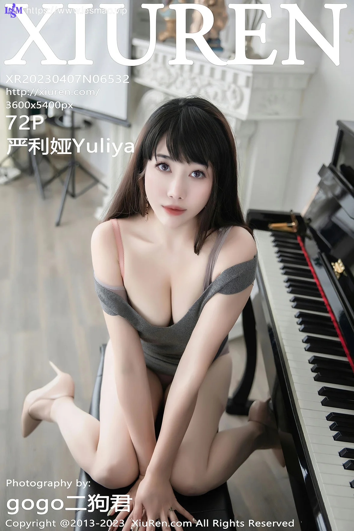 XiuRen 秀人 No.6532 严利娅Yuliya 家庭钢琴师角色扮演写真 - 3