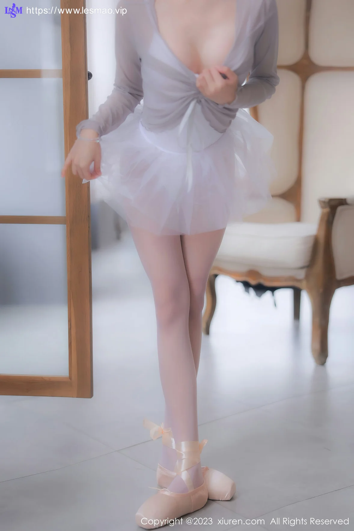 XiuRen 秀人 No.6592 谢小蒽 “芭蕾舞蹈”主题性感写真11 - 7