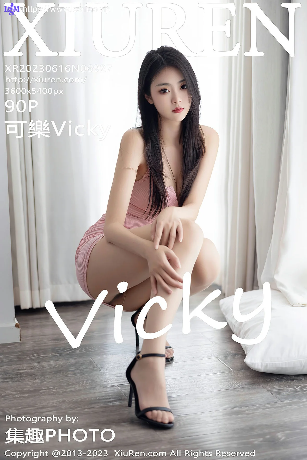 XiuRen 秀人 No.6927 可樂Vicky 连衣短裙性感写真3 - 1