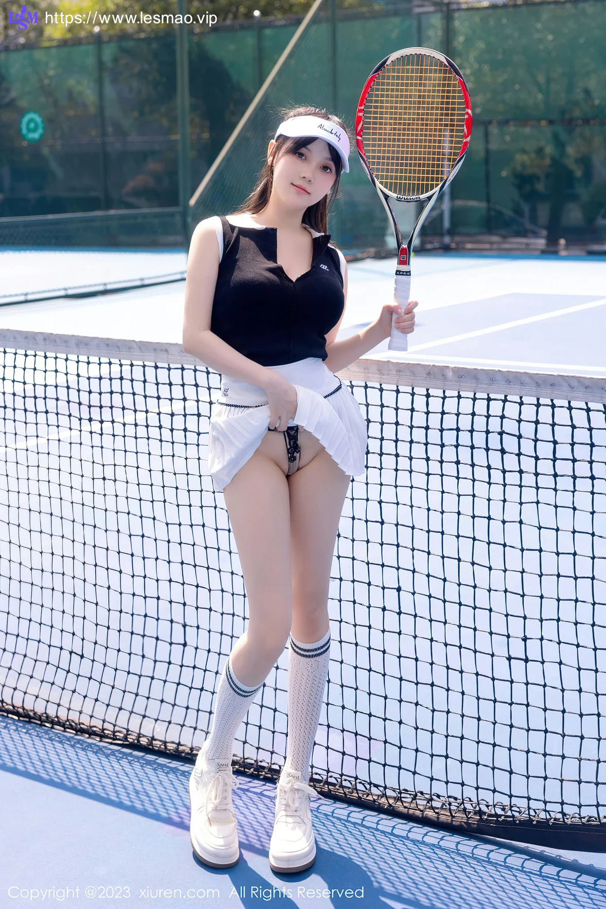 XiuRen 秀人 No.7467  豆瓣酱 网球服运动服性感写真2 - 3