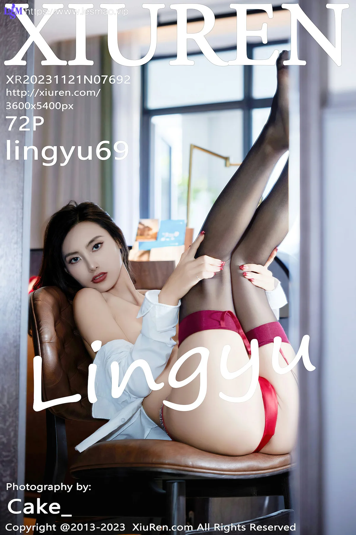 XiuRen 秀人 No.7692  lingyu69 黑色短裙性感写真 - 3