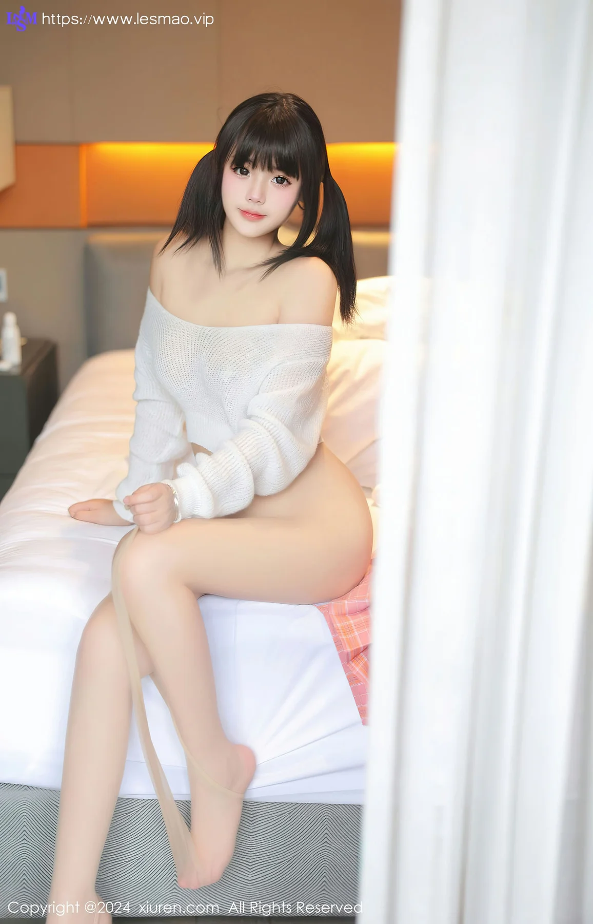 XiuRen 秀人 No.8404 徐若兮 首套写真粉色短裙11 - 9