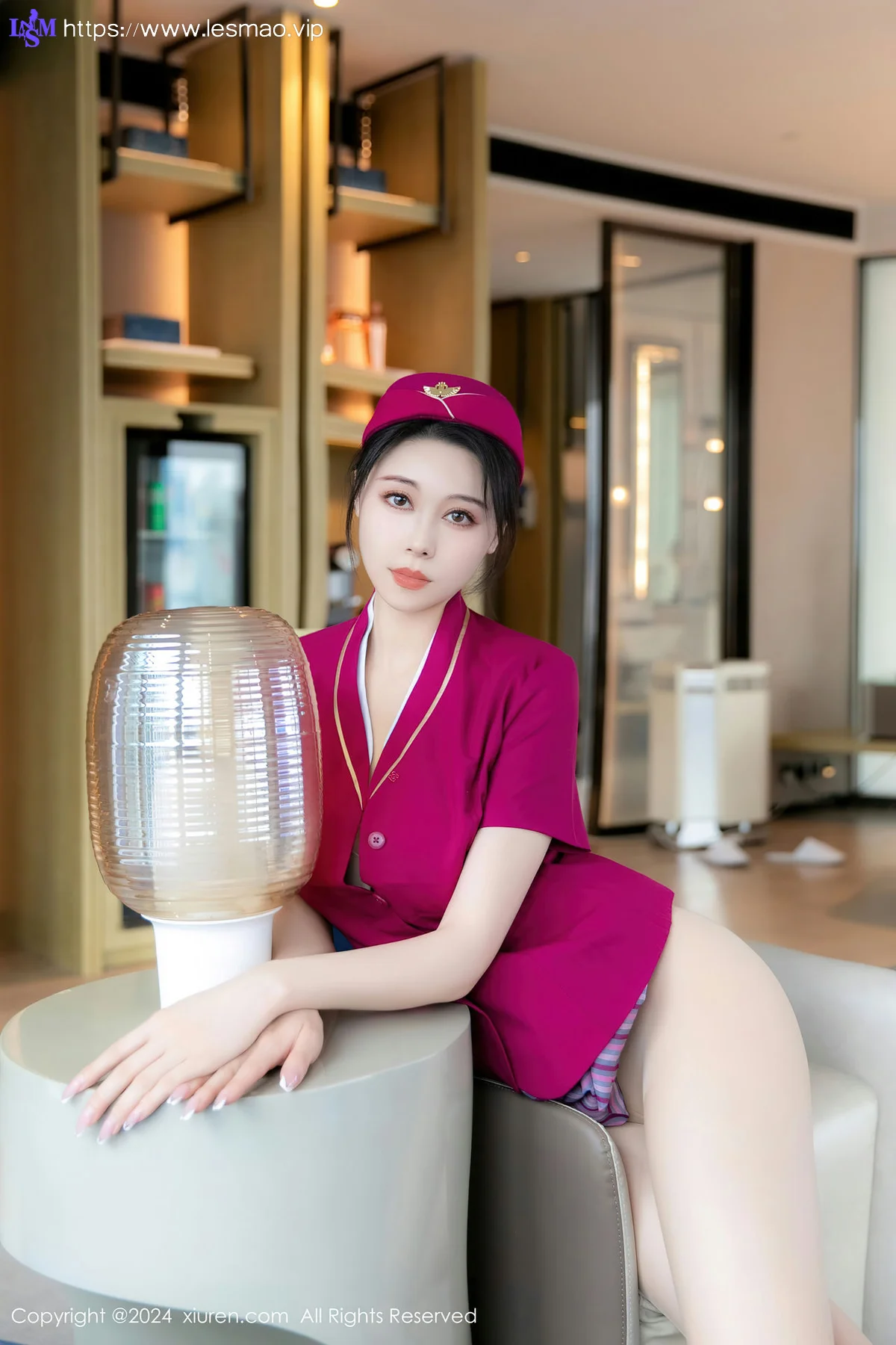 XiuRen 秀人 No.8563 清妙 空姐制服性感写真11 - 4