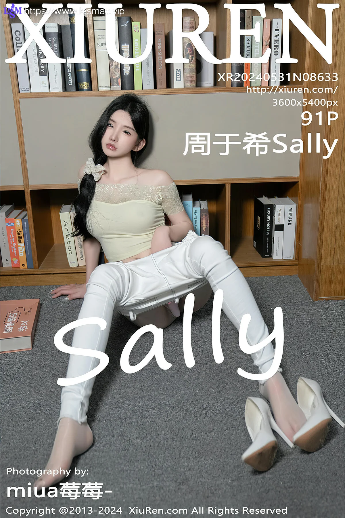 XiuRen 秀人 No.8633 周于希Sally 主题《图书馆隐秘的角落》长白山旅拍33 - 2