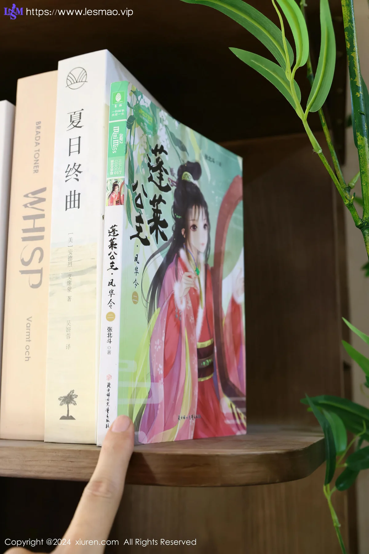 XiuRen 秀人 No.8637 小薯条nienie 图书馆场景拍摄性感写真 - 3